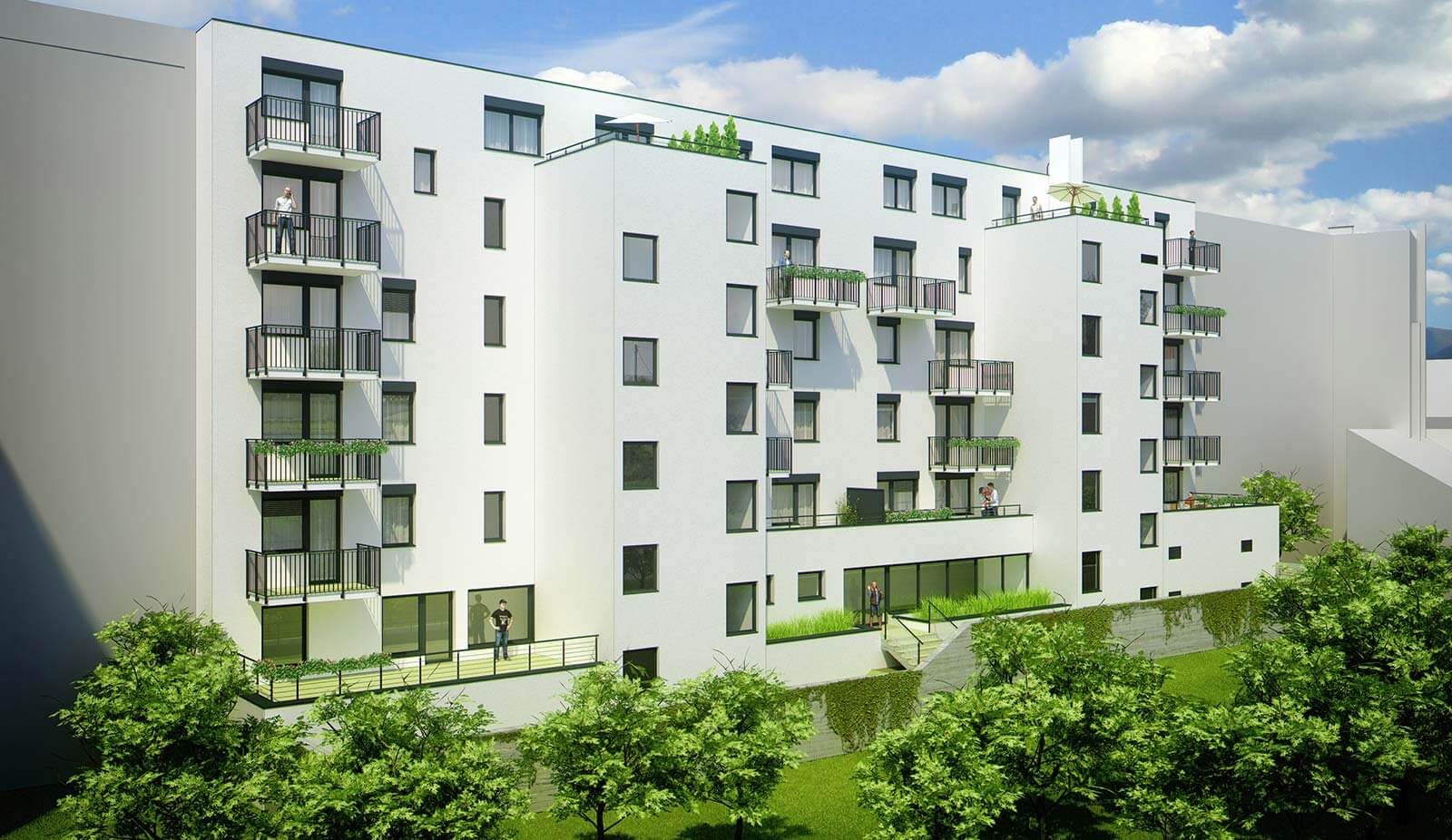 Predané: Novostavba Mezonet 4 izbový, širšie centrum v Bratislave, Beskydská ulica, 141m2, balkón a logia spolu 30,84m2, štandard.-9