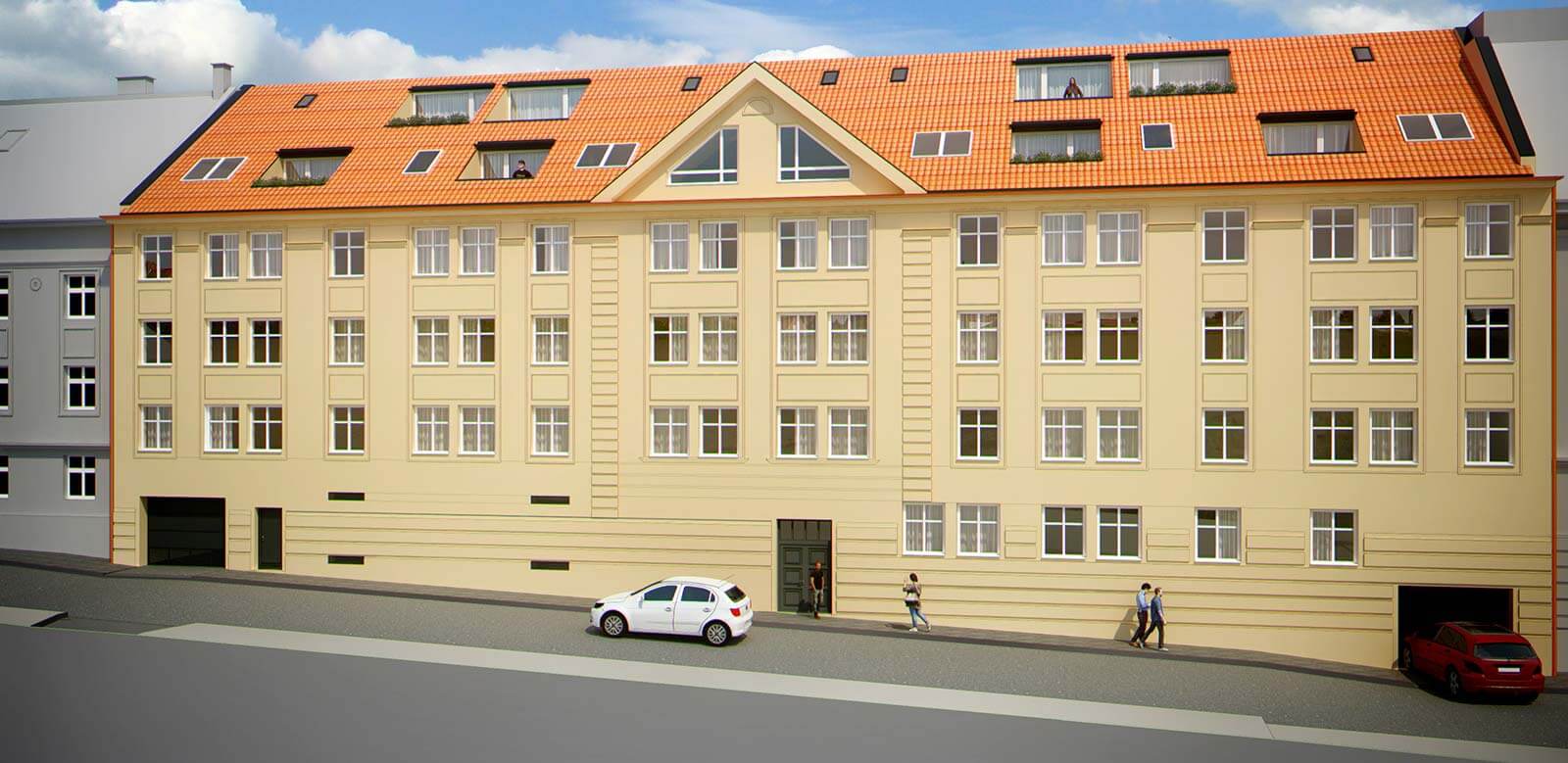 Predané: Novostavba Mezonet 4 izbový, širšie centrum v Bratislave, Beskydská ulica, 141m2, balkón a logia spolu 30,84m2, štandard.-10