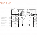 Predané: NOVOSTAVBA Apartmán 2 IZBOVÝ, na dvoch podlažiach, M-HOUSE, MALACKY CENTRUM, 58,89M2-6