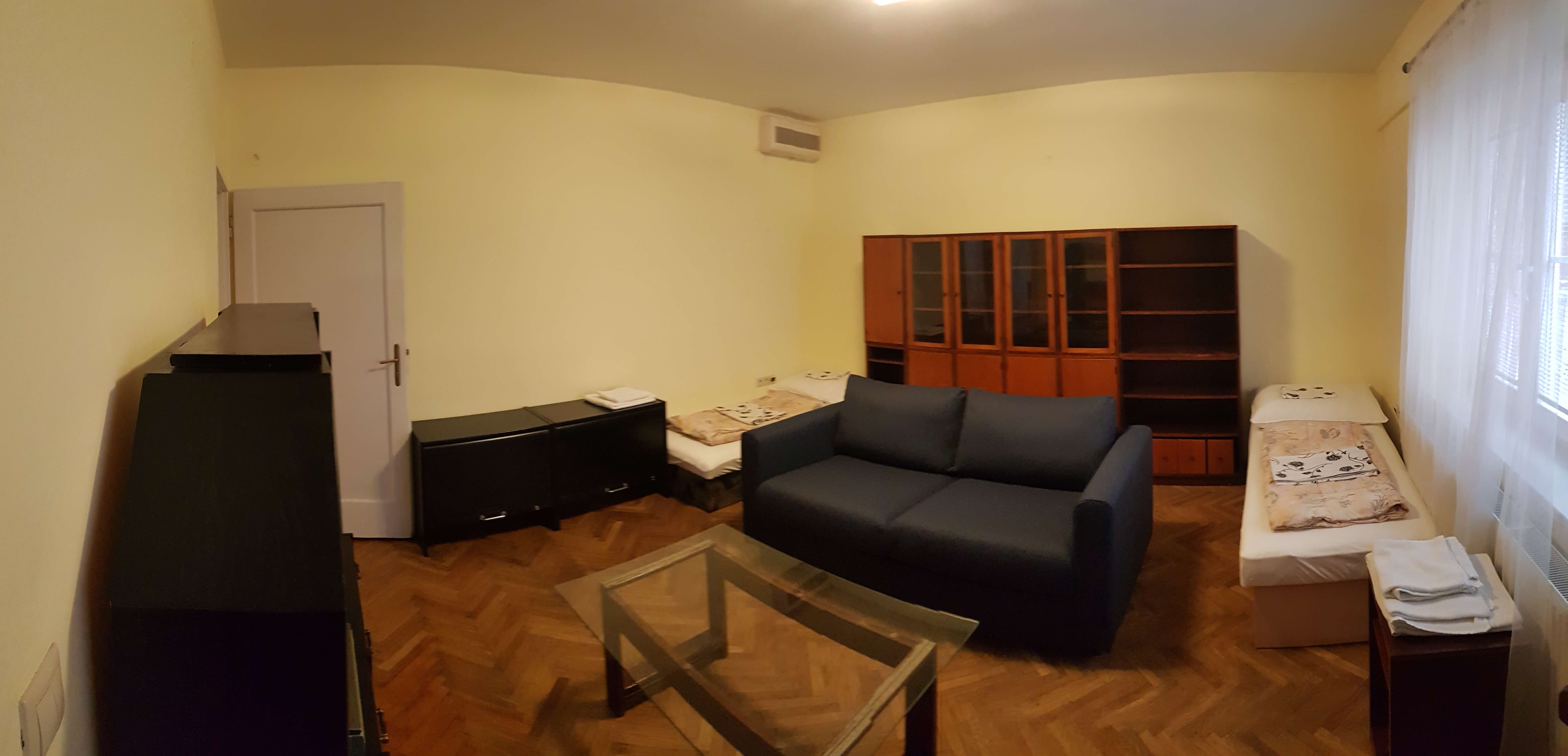 Prenájom veľkého 2 izbového bytu 75m2, staré mesto, Šancová ulica 37, Bratislava, zariadený-34