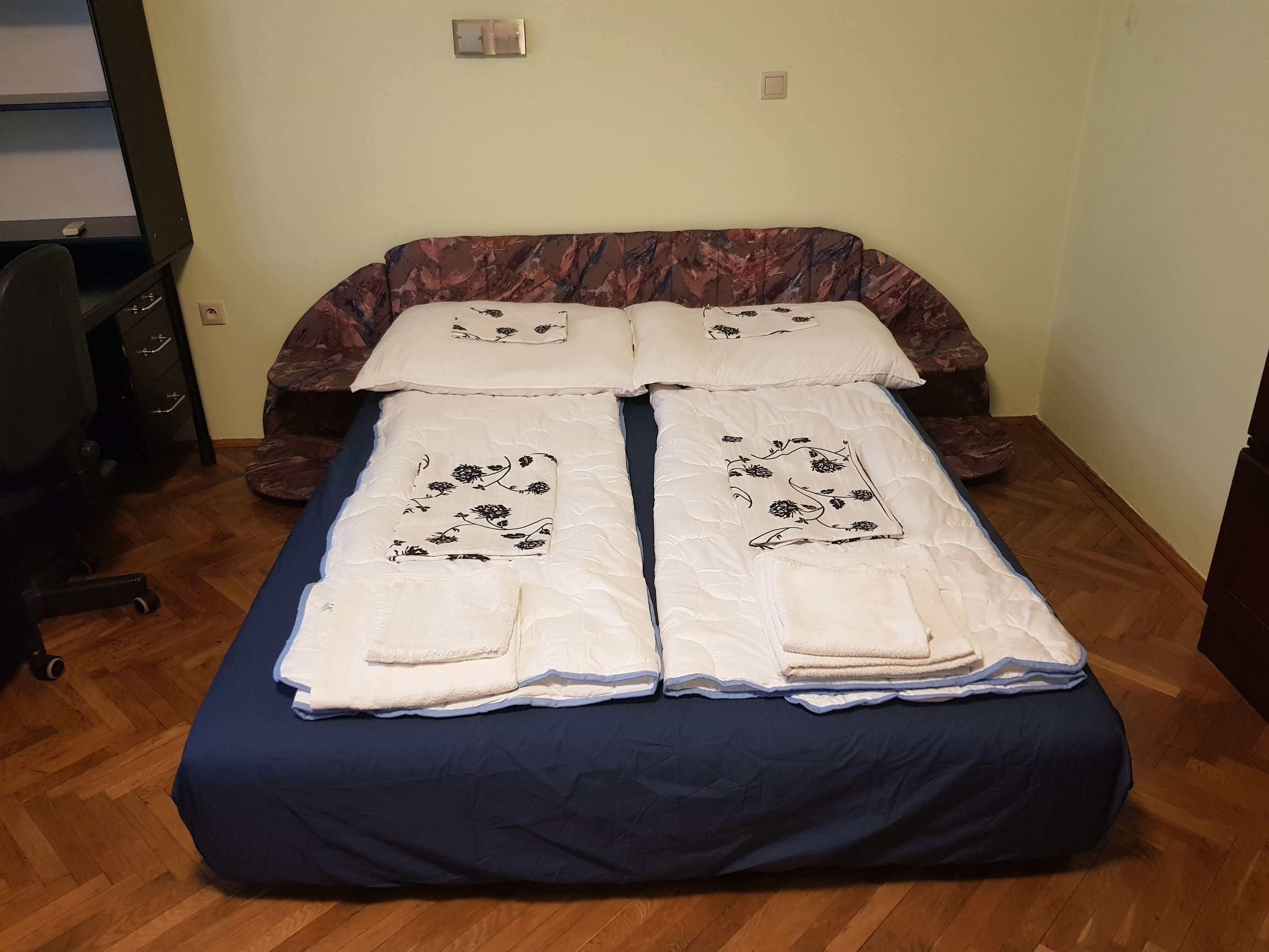 Prenájom veľkého 2 izbového bytu 75m2, staré mesto, Šancová ulica 37, Bratislava, zariadený-28