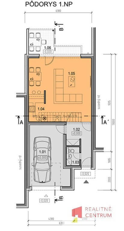 Prenajaté: Prenájom 4izb Novostavby RD kompletne zariadneného,Hrachova, Prievoz, Bratislava 281m2, záhrada 65m2-46