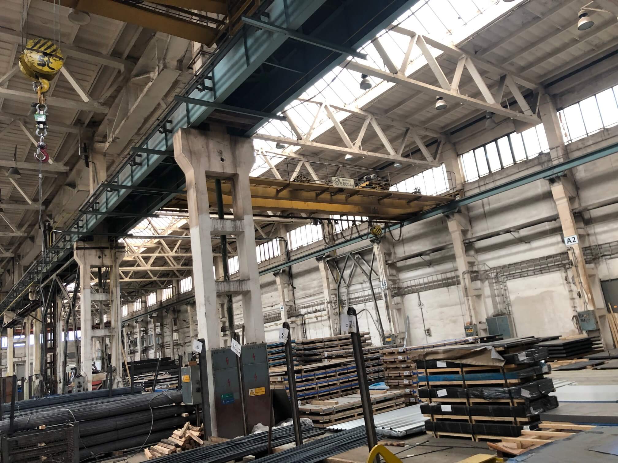 Prenajaté: Skladová, výrobná plocha v hlavnom sklade, 2000m2, ulica Skladová, Trnava-3