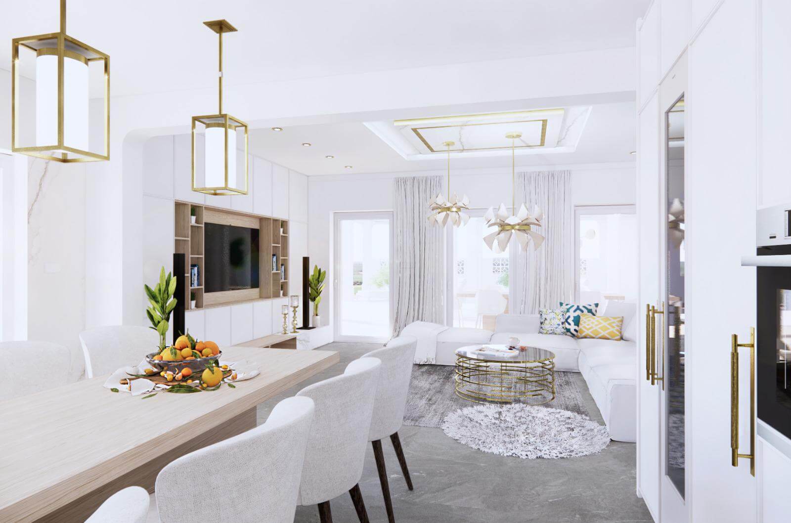 Predané: Veľký rozostavaný rodinný dom, 3NP spolu 355,13m2,pozemok 650m2,Novalja, na ostrove Pag, Chorvátsko-14