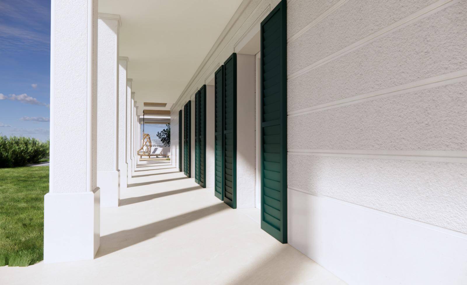 Predané: Veľký rozostavaný rodinný dom, 3NP spolu 355,13m2,pozemok 650m2,Novalja, na ostrove Pag, Chorvátsko-8