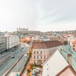 Exkluzívna novostavba na predaj, 3 izbový luxusný byt, Staré Mesto, Konventná, úžitková 146,18m2, najvyššie poschodie, výhľad na celú Bratislavu-58