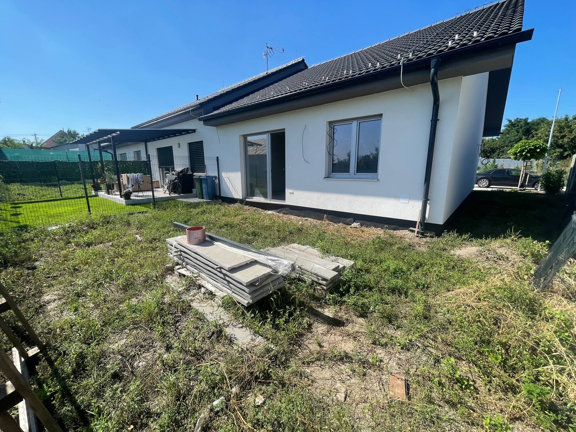 Na predaj Novostavba, Jakubov posledné 3 štvorizbové byty z dvoch trojdomov, úžitková 73,53m2, pozemok 211m2-34