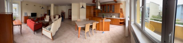 4 izbový byt prerobený na veľký 3 izbový, 124,9m2, podzemné parkovisko 1 miesto-9