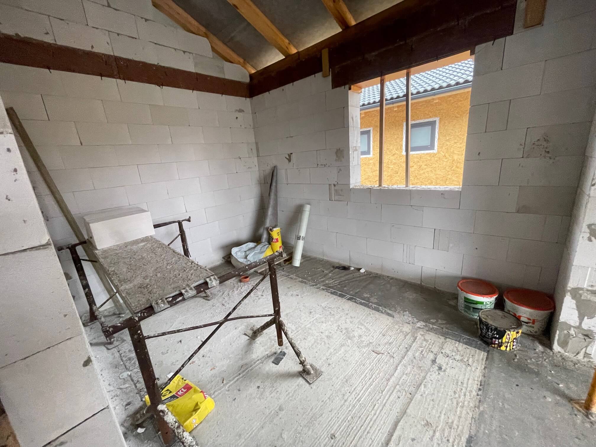 Predané: Predaj rozostavaného RD, dokončený 03/26, úžitková 105m2, pozemok 560m2, Gajary-10