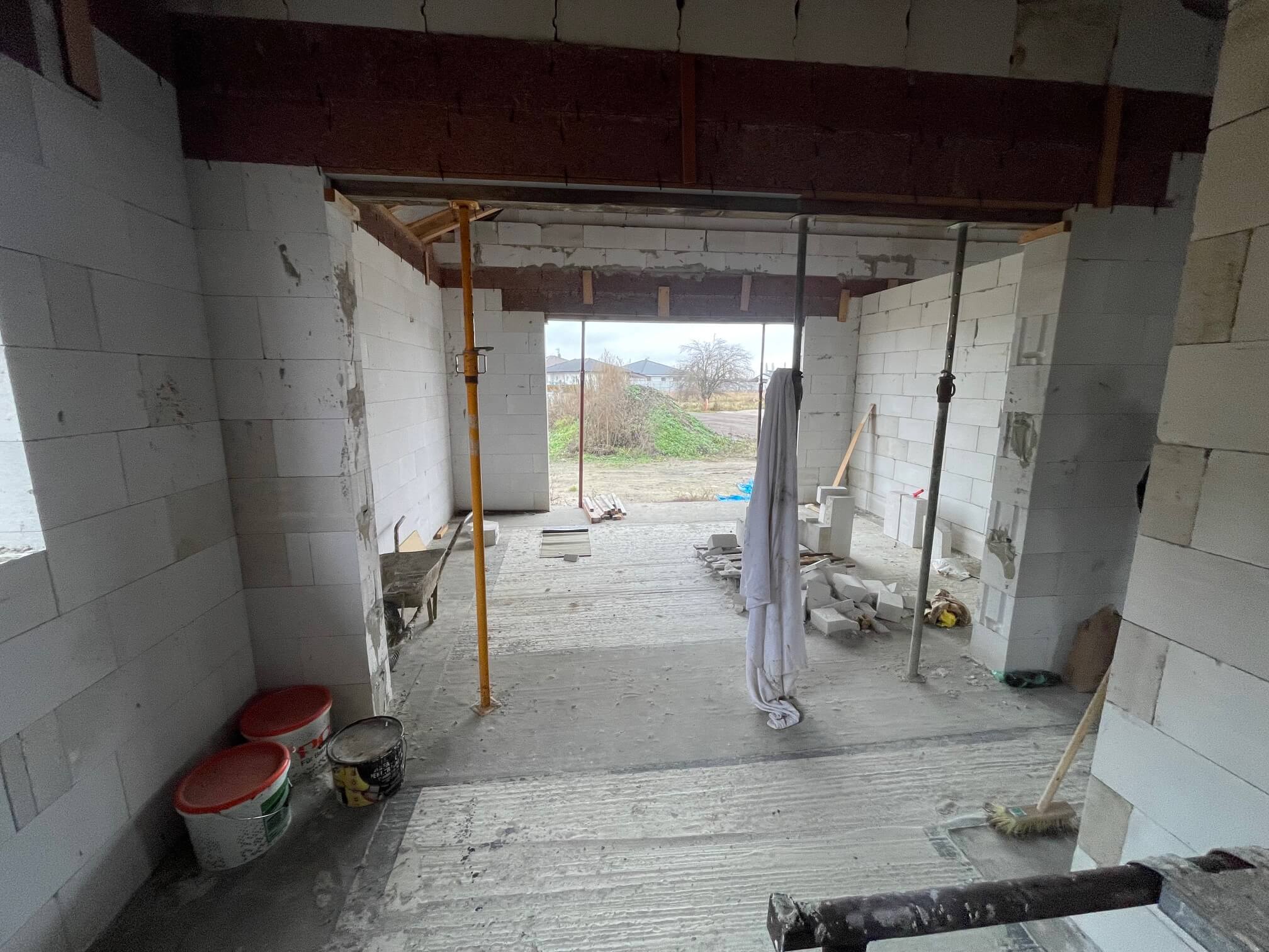 Predané: Predaj rozostavaného RD, dokončený 03/26, úžitková 105m2, pozemok 560m2, Gajary-9