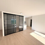 Predané: 2,5 izbový byt s predzáhradkou, úžitková 65,47m2, terasa 11,06m2, predzáhradka 28,29m2, s kuchynskou linkou-5